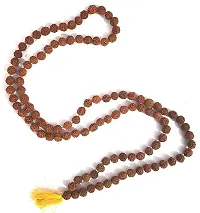 Panch Mukhi Rudraksha Prayer 108 + 1 Beads Japa Mala-thumb1