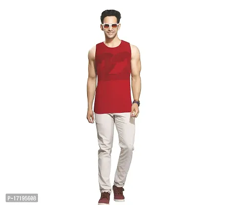 CRITO Mens Athusure Cotton Sleeveless T-Shirts Combo of 2