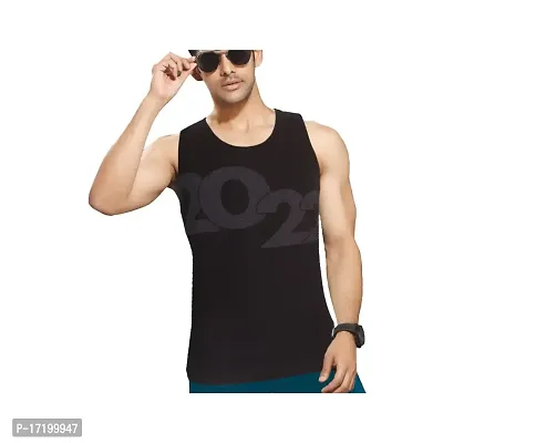 CRITO Mens Athusure Cotton Sleeveless T-Shirts Combo of 2-thumb2