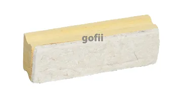 gofii Non Magnetic Wooden White Board Duster | Black Board Wooden Duster Whiteboard Eraser for Erasing White Board Marker or Chalk Board Writing Erasing Wooden Duster - (Pack of 1)-thumb2