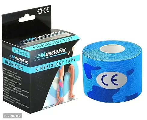 A-Tape Waterproof Kinesiology Tape (5 Mtr X 5 Cm) Army Blue For Pets