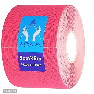 A-Tape Waterproof Kinesiology Tape | Spandex Cotton Latex Free Breathable Athletic Sports Tape For Injury, Muscle Support, Pain Relief, Joint Support And Physiotherapy (5 Mtr X 5 Cm) Green Camo