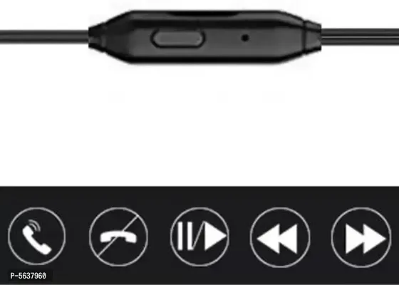 POKRYT 100% original DJ Bass Strome Quality Earphone Headset Wired Headset-thumb3