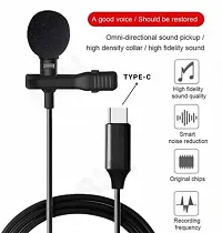 POKRYT Type C Clip on Mic Microphone for Audio and Video Recording Microphone Microphone Microphone-thumb2
