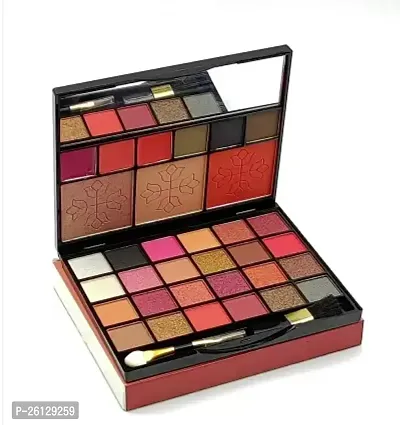 Beauty All In One Makeup Kit - Eyeshadow With Brush 24 G Multicolour-thumb0