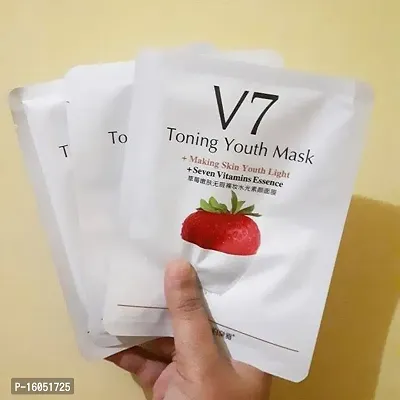 BIOAQUA TONING YOUTH FACIAL MASK (MIX FRUITS) 30G 3 pack-thumb2