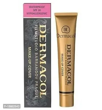 DC Dermacol Make-up Cover - High Covering Waterproof Foundation Natural SPF 30-thumb0