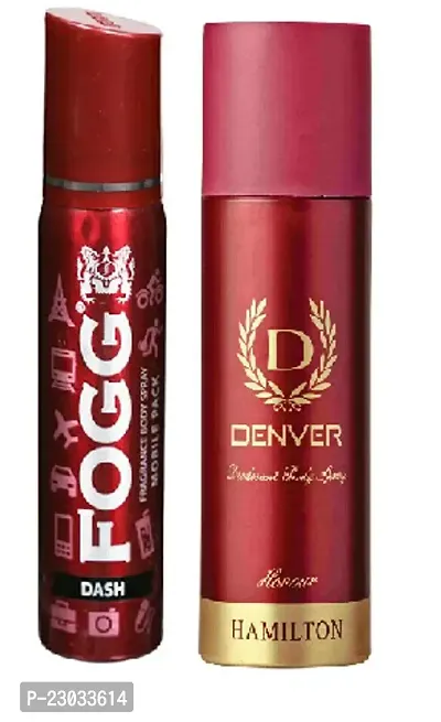 Dash Spray Perfume 25Ml And Houner Body Deo 50Ml All Day Freshness Small Pack 48Hr Freshness (Pack Of 2-75ml)