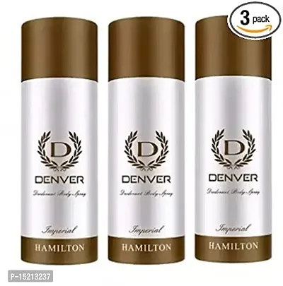 Denver Imperial Body Spray For Unisex 150Ml Pack Of 3 Mens Perfumes Deodrants-thumb0