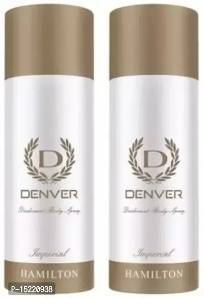 DENVER Imperial Deodorant for Men Pack of 2 Deodorant Spray - For Men  (100 ml, Pack of 2)