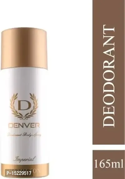 DENVER  HAMILTON 165ml+ IMPERIAL  165ml DEO Deodorant Spray - For Men  Women  (330 ml, Pack of 2)-thumb3