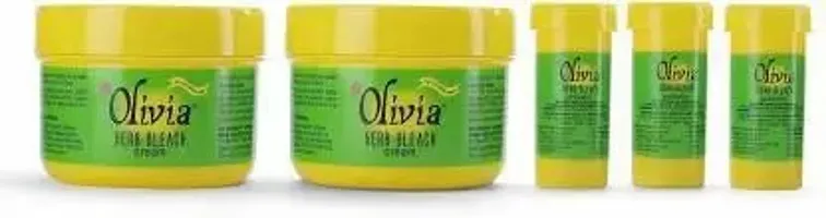 Olivia Herb Bleach For Sensitive Skin With Haldi|Chandan|AloeVera|Nimbu  (270 g)-thumb1