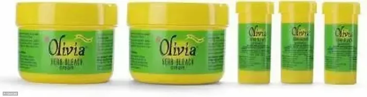 Olivia Herb Bleach For Sensitive Skin With Haldi|Chandan|AloeVera|Nimbu  (270 g)-thumb2