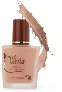 Olivia Long Lasting Radiance Makeup Liquid Foundation 28ml Shade No. 2 Foundation  (Natural Glow, 28 ml)-thumb1
