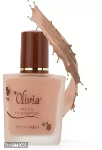 Olivia Long Lasting Radiance Makeup Liquid Foundation 28ml Shade No. 2 Foundation  (Natural Glow, 28 ml)-thumb2
