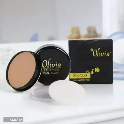 Olivia Waterproof Pan-Cake Concealer  (24 Natural Honey, 25 g)-thumb4