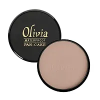 Olivia Powder Waterproof Pan Cake Natural Beige Makeup Concealer 25g, Shade No.25-thumb1