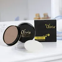 Olivia Powder Waterproof Pan Cake Natural Beige Makeup Concealer 25g, Shade No.25-thumb3