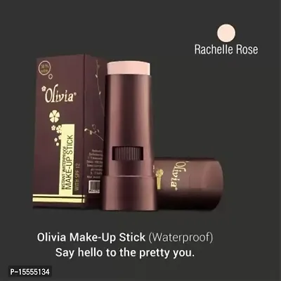 Olivia instant waterproof make up stick 02 rachelle rose with spf 12 Concealer  (beige, 15 g)