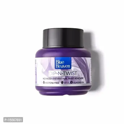 BLUE HEAVEN Dip  Twist Nail Paint Remover  (40 ml)