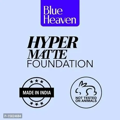 BLUE HEAVEN Hyper Matte Foundation SPF 25 (Natural Fair+Yellow) Foundation  (Natural, 30 ml)-thumb3