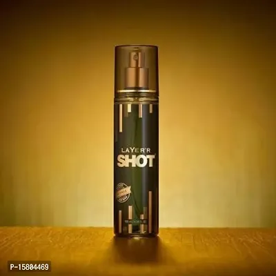 LAYER'R SHOT GOLD ICONIC 135ml Body Spray - For Men  (135 ml)-thumb3