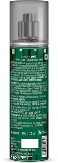 LAYER'R Shot Royal Jade Body Spray Body Spray - For Men  (135 ml)-thumb2