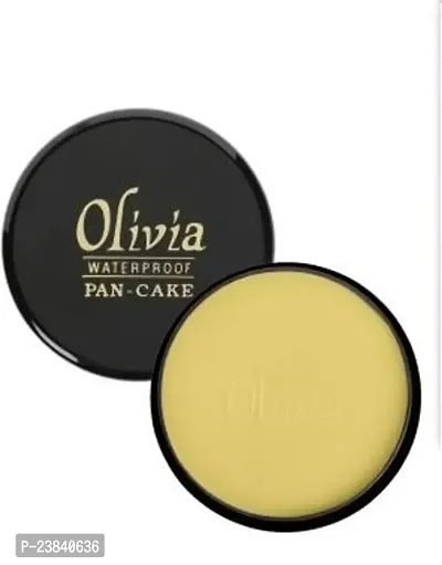 Olivia 100% Waterproof Pan Cake Concealer 25g Shade No. 21 Concealer  (Golden Yellow, 25 g)-thumb2