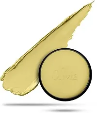 Olivia 100% Waterproof Pan Cake Concealer 25g Shade No. 21 Concealer  (Golden Yellow, 25 g)-thumb2