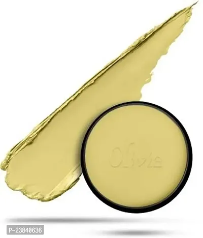 Olivia 100% Waterproof Pan Cake Concealer 25g Shade No. 21 Concealer  (Golden Yellow, 25 g)-thumb3