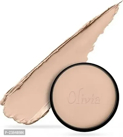 Olivia 100% Waterproof Pan Cake Concealer 25g Shade No. 22 Concealer  (Bronze Glow, 25 g)-thumb2