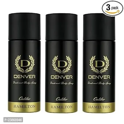 DENVER  Caliber 50ml  Deodorant Body  spray for men -women  (150ml- pack of 3)