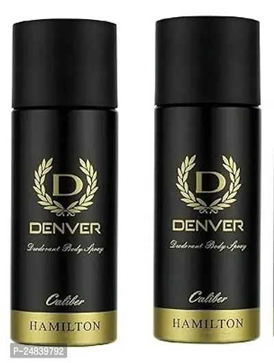 DENVER CALIBER 50ML -Deodorant Spray - For Men ( 100ML)PACK OF 2