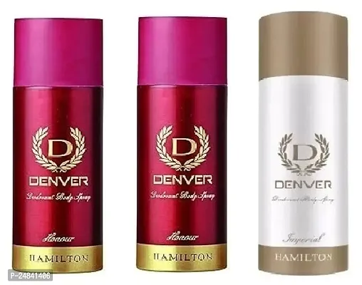 denver honour 50ml 2p  imperial 50ml -Deodorant Spray - For Men ( 150ml ) pack of 3-thumb0