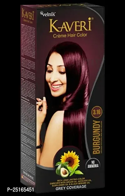 Kaveri  Hair colour for women  men burgundy colour no_3.16-