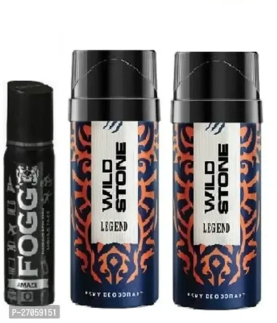 amaze 25ml  wild stone legend 40ml 2pics-Deodorant Spray - Body Spray