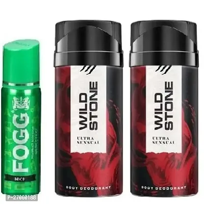 nice 25ml  wild stone ultra sensual 40ml 2 pics-Deodorant Spray - Body Spray