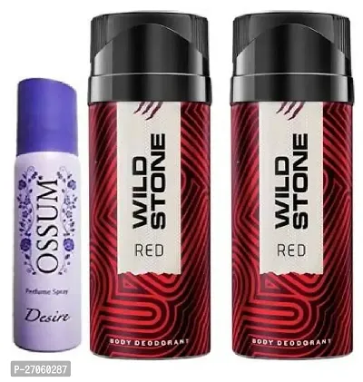 desire 25ml  wild stone red 40ml 2pics-Deodorant Spray - Body Spray