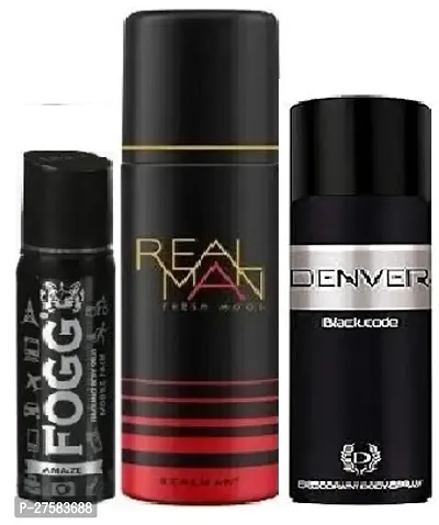 fogg amaze 25ml  fresh mood 150ml -black code 50ml-Deodorant Body Spray -