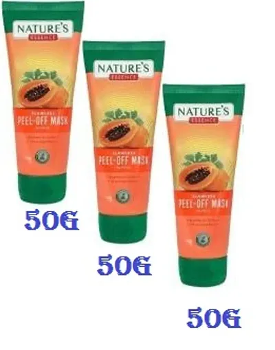 Nature Essence Flawless Gel Face Wash Papaya-50g Each Face Wash  (150 G)