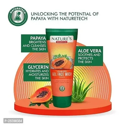 Nature Essence Flawless Gel Face Wash Papaya-50g Each Face Wash  (150 G)-thumb2