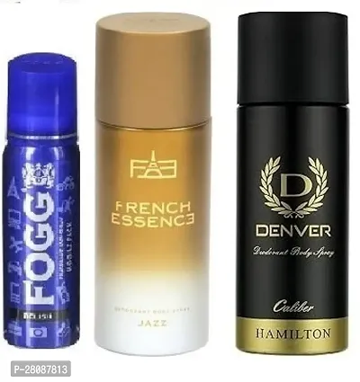 Long Lasting Perfume Body Spray Pack of 3