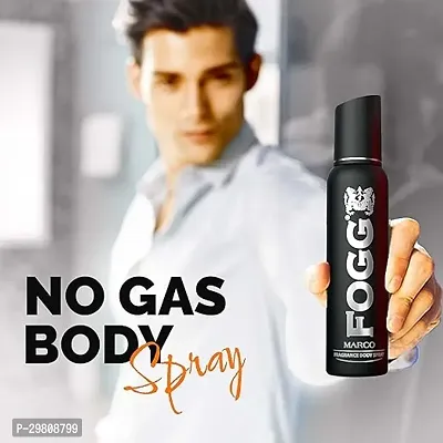 Fogg Marco 65 Ml 3 Pcs-No Gas Deodorant for Men, Long-Lasting Perfume Body Spray-thumb3