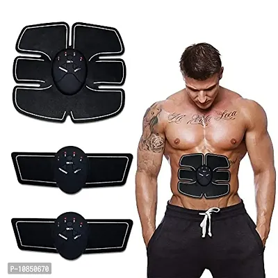 RUBS Body Mobile-Gym 6 Pack EMS Tummy Flatter, Weight loss Muscle Toning/Fitness Technology Kit 6 Pack Abs, Wireless Electro Pad Portable Gym Trainer for Men/Women