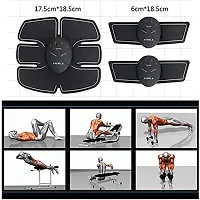 RUBS Body Mobile-Gym 6 Pack EMS Tummy Flatter, Weight loss Muscle Toning/Fitness Technology Kit 6 Pack Abs, Wireless Electro Pad Portable Gym Trainer for Men/Women-thumb1