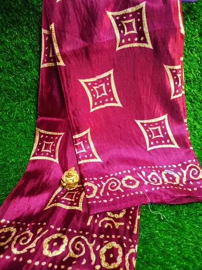 Alluring Cotton Silk Saree with Blouse piece 