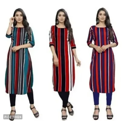 Fancy Crepe Kurtas For Women Pack Of 3