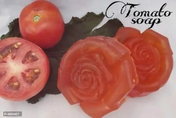 GlowMe Homemade  Tomato Soaps  , Pack of 2-thumb0