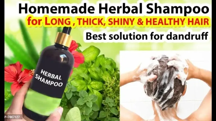 GlowMe Herbal Neem With Vitamin-E Shampoo , No  Chemical ,(100ml each) Pack of 2