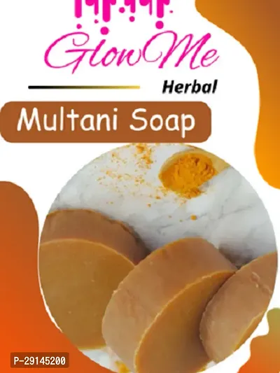 GlowMe Herbal Multani Mitti  Soaps , Pack -2-thumb0